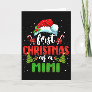 Ankündigung Santa Erstes Weihnachten Als Mimi Fami