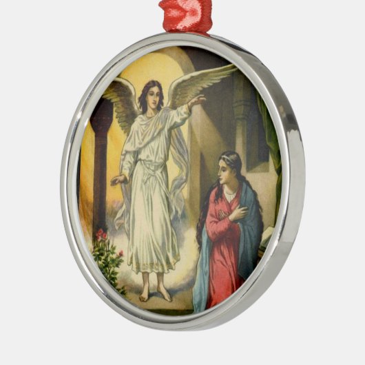 Ankündigung Silbernes Ornament (Links)