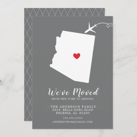 Ankündigung | Staat ARIZONA (Vorne/Hinten)