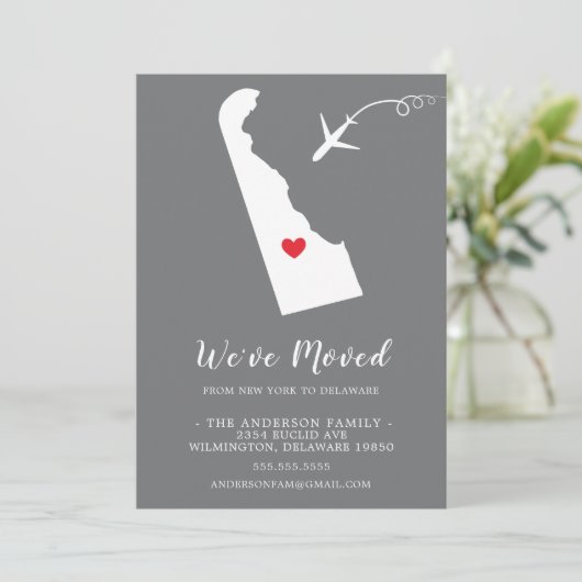 Ankündigung | Staat DELAWARE (Stehend Vorderseite)