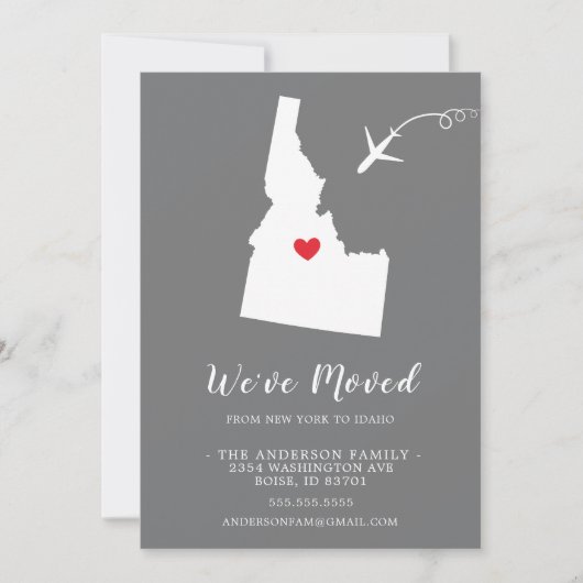 Ankündigung | Staat IDAHO (Vorderseite)