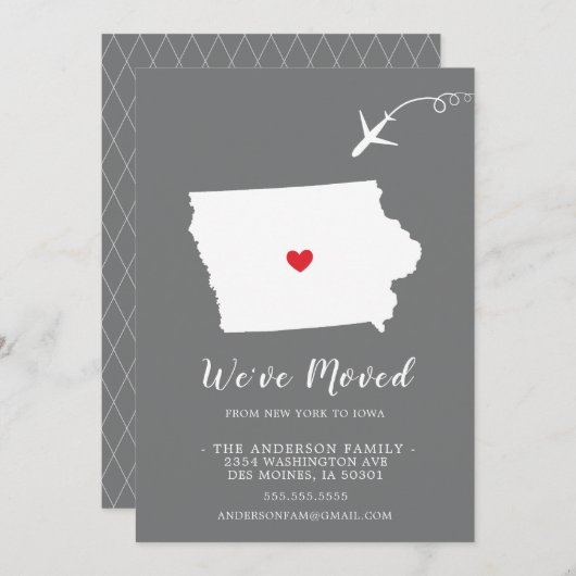 Ankündigung | Staat IOWA (Vorne/Hinten)