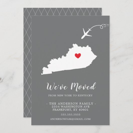 Ankündigung | Staat KENTUCKY (Vorne/Hinten)