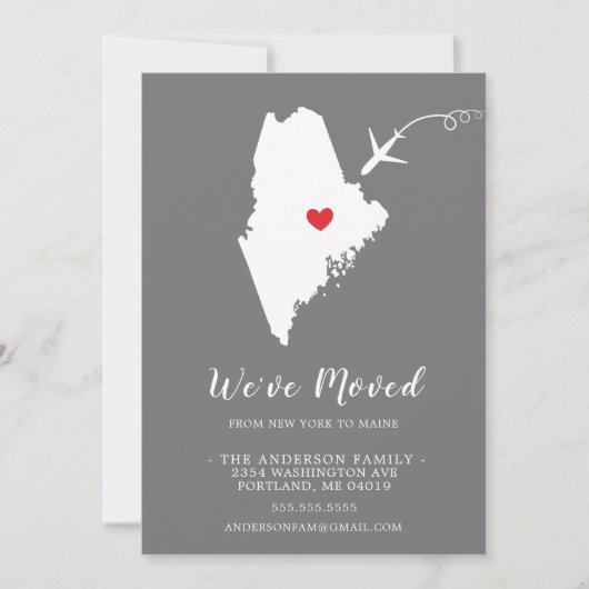 Ankündigung | STAAT MAINE (Vorderseite)