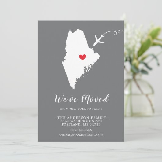 Ankündigung | STAAT MAINE (Stehend Vorderseite)