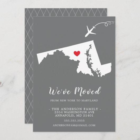 Ankündigung | STAAT MARYLAND (Vorne/Hinten)