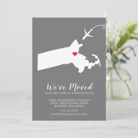 Ankündigung | Staat MASSACHUSETTS (Stehend Vorderseite)