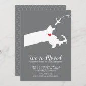 Ankündigung | Staat MASSACHUSETTS (Vorne/Hinten)