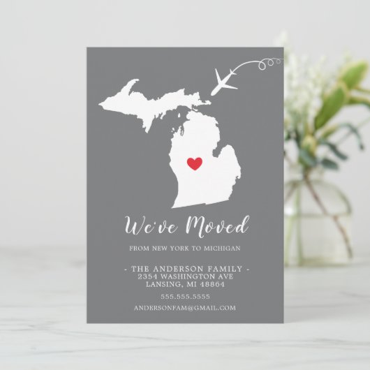 Ankündigung | Staat MICHIGAN (Stehend Vorderseite)