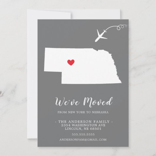 Ankündigung | STAAT NEBRASKA (Vorderseite)