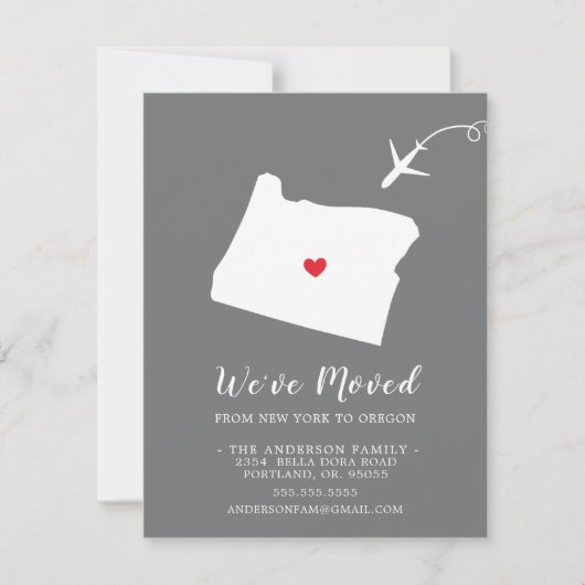 Ankündigung | STAAT OREGON (Vorderseite)