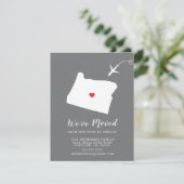 Ankündigung | STAAT OREGON (Stehend Vorderseite)