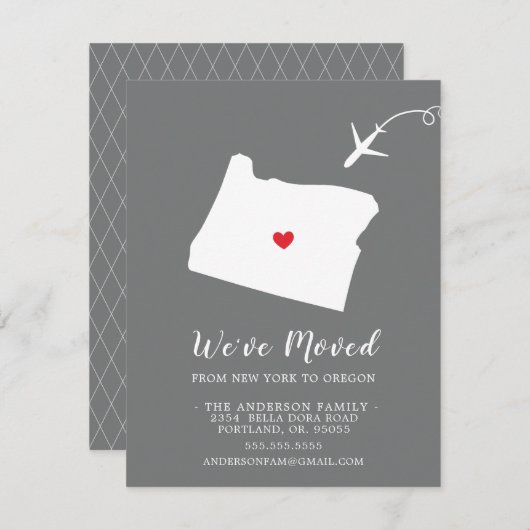 Ankündigung | STAAT OREGON (Vorne/Hinten)