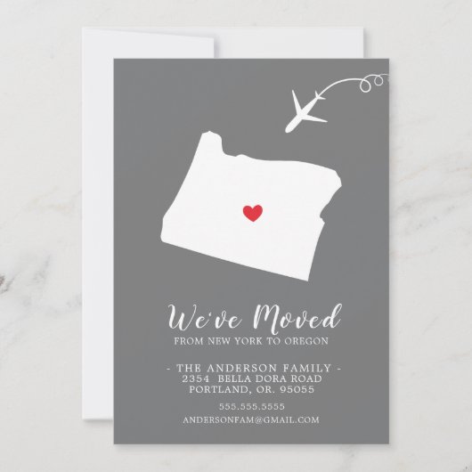 Ankündigung | STAAT OREGON (Vorderseite)