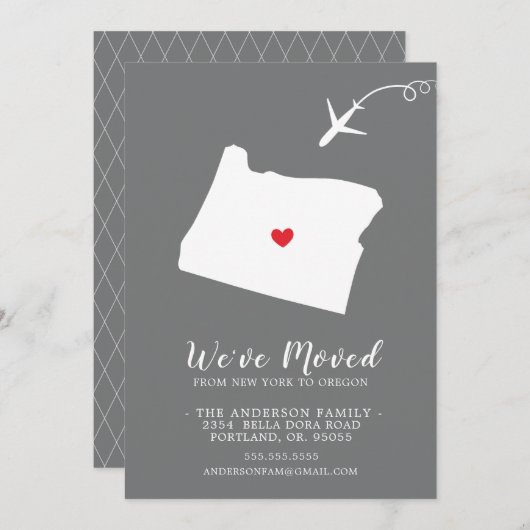 Ankündigung | STAAT OREGON (Vorne/Hinten)