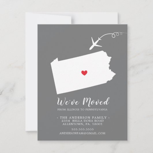 Ankündigung | Staat Pennsylvania (Vorderseite)