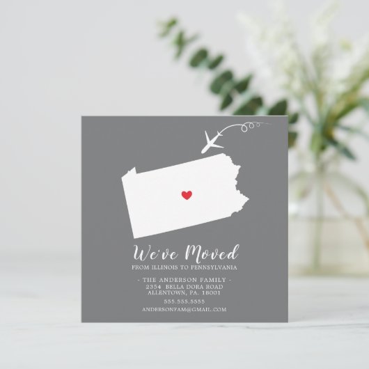 Ankündigung | Staat PENNSYLVANIA (Stehend Vorderseite)