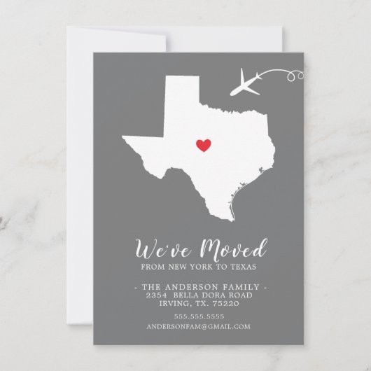 Ankündigung | Staat TEXAS (Vorderseite)