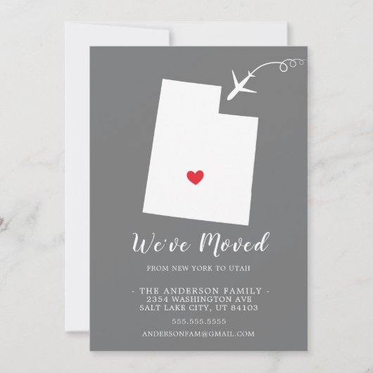 Ankündigung | Staat UTAH (Vorderseite)