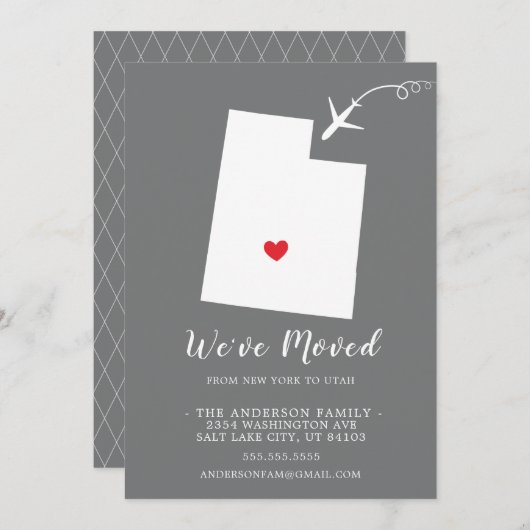 Ankündigung | Staat UTAH (Vorne/Hinten)