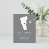 Ankündigung | Staat Vermont (Stehend Vorderseite)