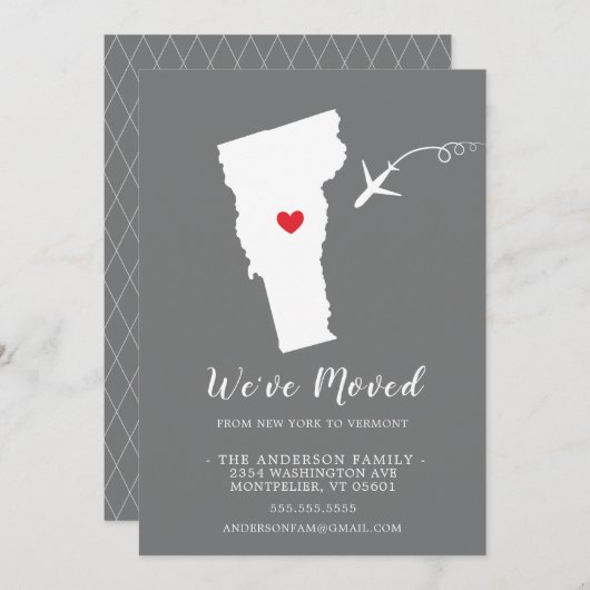 Ankündigung | STAAT VERMONT (Vorne/Hinten)