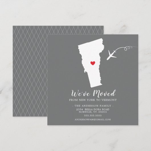 Ankündigung | STAAT VERMONT (Vorne/Hinten)