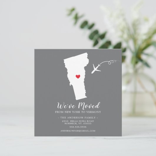 Ankündigung | STAAT VERMONT (Stehend Vorderseite)