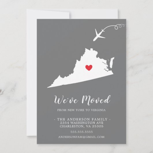 Ankündigung | Staat VIRGINIA (Vorderseite)