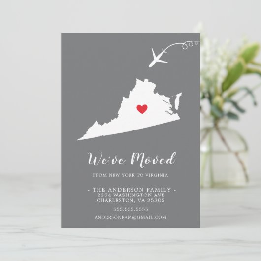 Ankündigung | Staat VIRGINIA (Stehend Vorderseite)