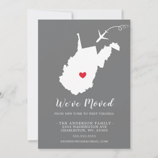 Ankündigung | Staat WEST VIRGINIA (Vorderseite)