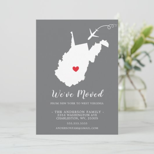 Ankündigung | Staat WEST VIRGINIA (Stehend Vorderseite)