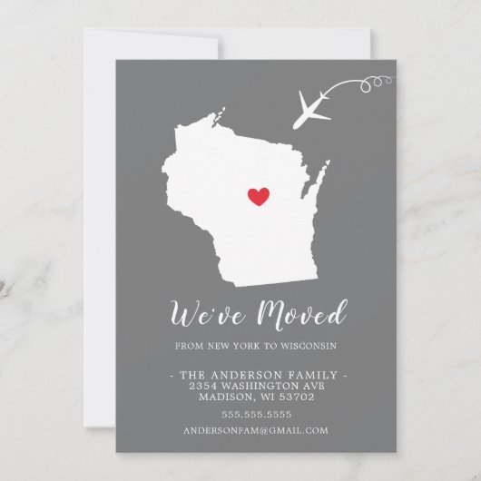 Ankündigung | Staat WISCONSIN (Vorderseite)