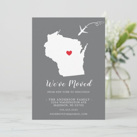 Ankündigung | Staat WISCONSIN (Stehend Vorderseite)