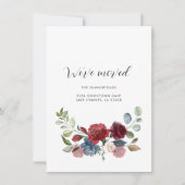 Ankündigung über das Floral Moving einer neuen Adr (Vorderseite)