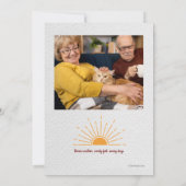 Ankündigung über das Verschieben von Cat-Foto (Rückseite)