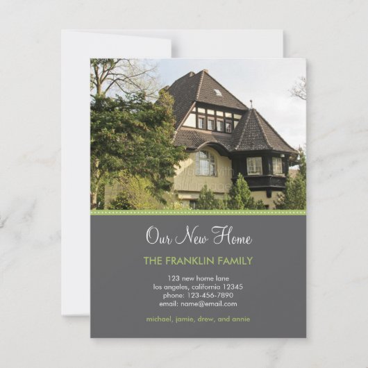 Ankündigung über das Verschieben von Fotos an den (Vorderseite)