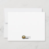 Ankündigung über den Aufenthalt - Karten 4,25x5,5 (Rückseite)