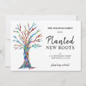 Ankündigung über den Bau neuer Roots-Bäume (Vorderseite)