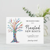 Ankündigung über den Bau neuer Roots-Bäume (Stehend Vorderseite)