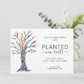 Ankündigung über den Bau neuer Roots-Bäume (Stehend Vorderseite)