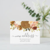 Ankündigung über den Floral-Umzug in der Herbstwoc Postkarte (Stehend Vorderseite)