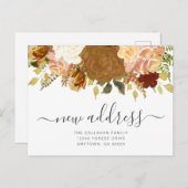 Ankündigung über den Floral-Umzug in der Herbstwoc Postkarte (Vorne/Hinten)