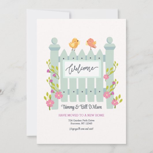 Ankündigung über den Gate Moving (Vorderseite)