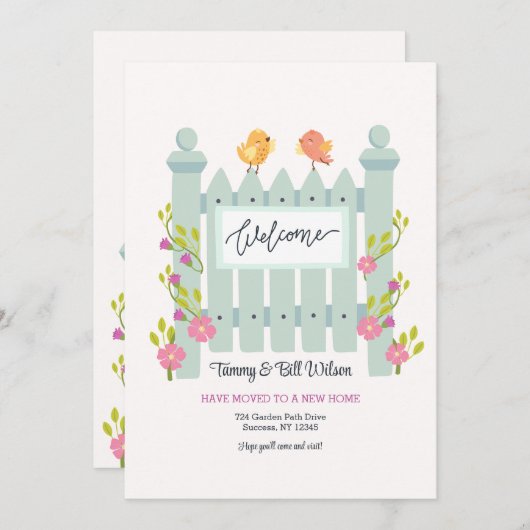 Ankündigung über den Gate Moving (Vorne/Hinten)