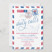 Ankündigung über den militärischen Umzug von Alaba (Vorderseite)