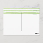 Ankündigung über den niedlichen neuen Platz Goldfi Postkarte (Rückseite)