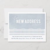 Ankündigung über den Picketzaun (Vorderseite)