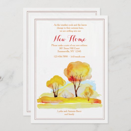 Ankündigung über den romantischen Fall (Vorne/Hinten)