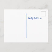 Ankündigung über den Segelboot (Rückseite)